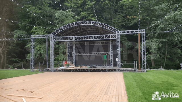 Стационарная сцена 8,4 х 6,0 м