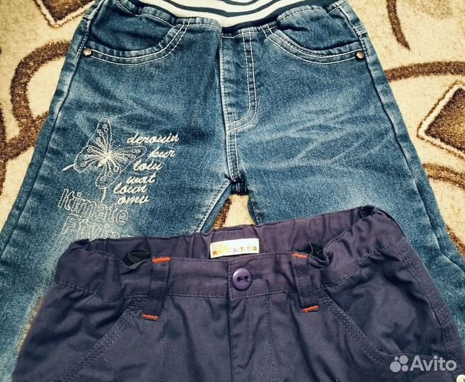 Джинсы утепленные для девочки