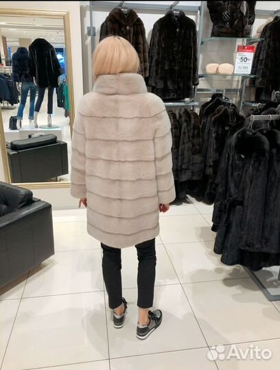 Шуба норковая 42 44 Felicci снежная королева