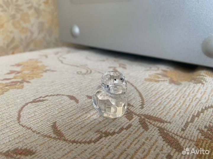 Хрустальная утка киндер сюрприз оригинал 1997 год