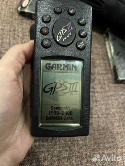 Gps навигатор garmin gps 3 plus