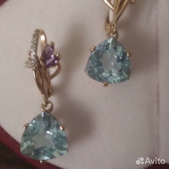 Серьги. Серебро