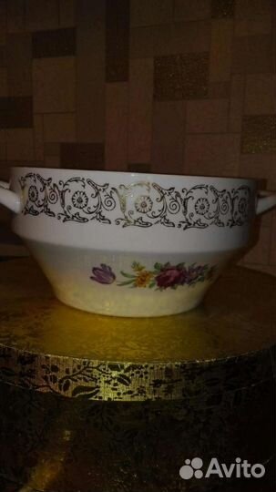 Супница, чашки кофейные