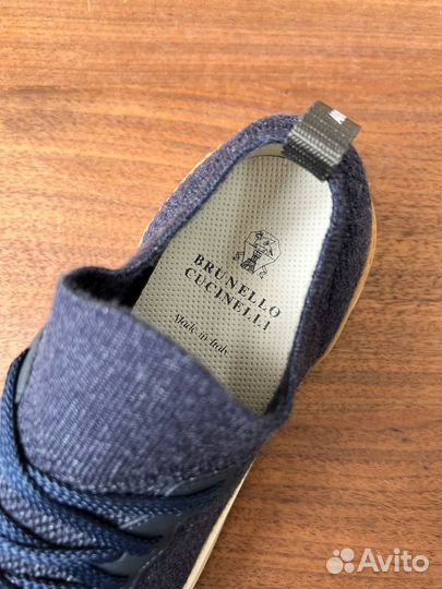 Текстильные кроссовки Brunello Cucinelli