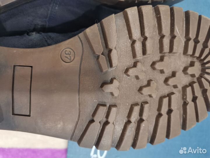 Сапоги женские натуральная замша