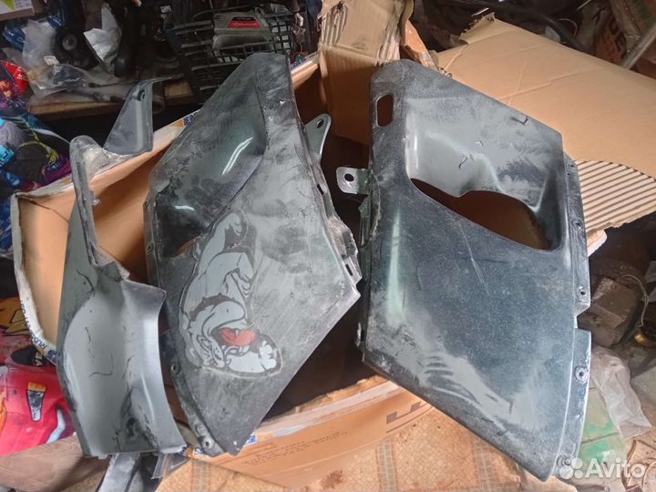 Пластик для zzr 400 2