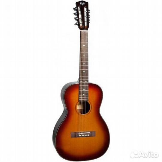 Гитара акустическая семиструнная Flight D-207 HB