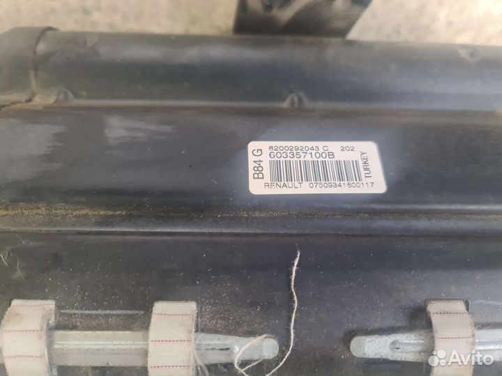 Подушка безопасности airbag renault megane 2 меган