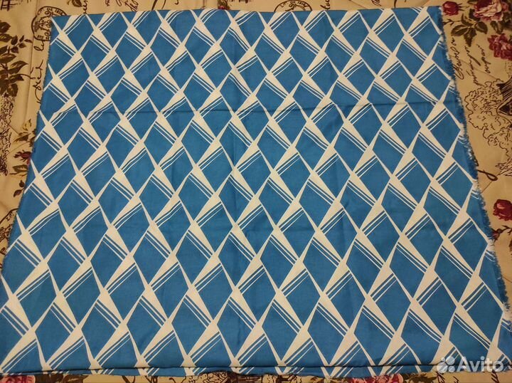 Отрез ткани ситец времен СССР