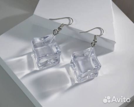 Сережки Лёд