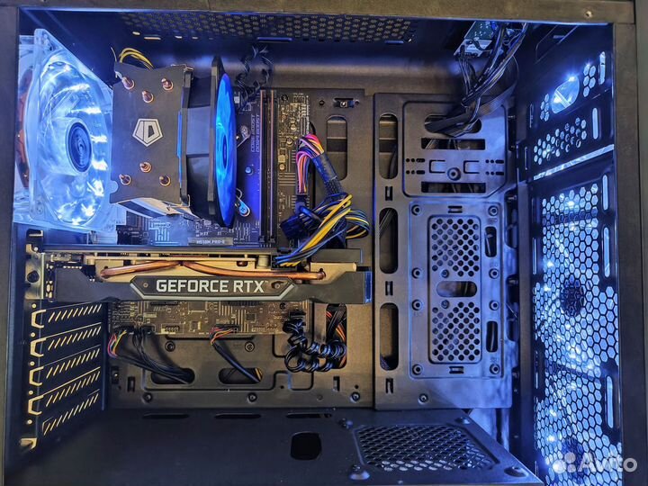 Игровой пк i5-11400F/RTX2060S/16Gb/256Gb SSD+HDD