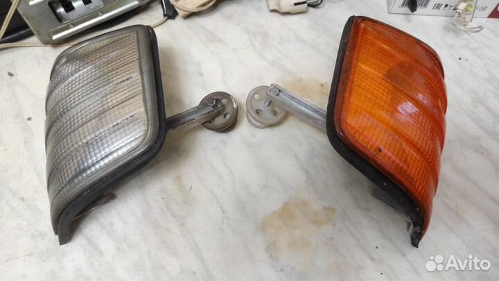 Фары поворотники реснички mercedes w124