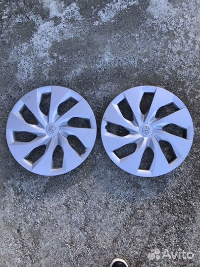 Колпаки r16 на toyota corolla