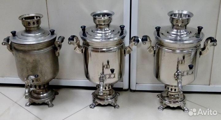 Угольные самовары СССР на 5 литров