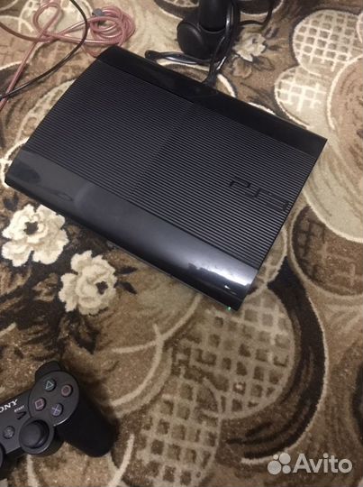 Sony playstation 3 super slim 1000gb + 72 игры