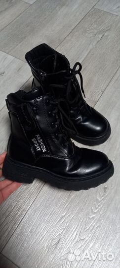 Осенние ботинки для девочки