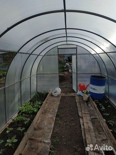 Теплица 3 на 6 из поликарбоната