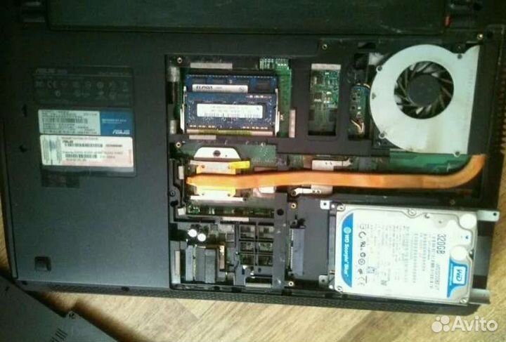 Разбор на запчасти ноутбук Asus x52n