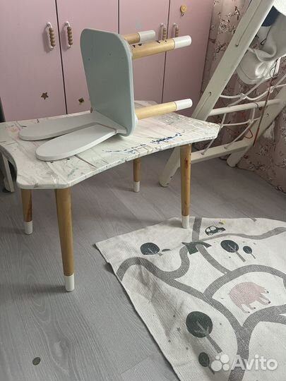 Детский стол и стул