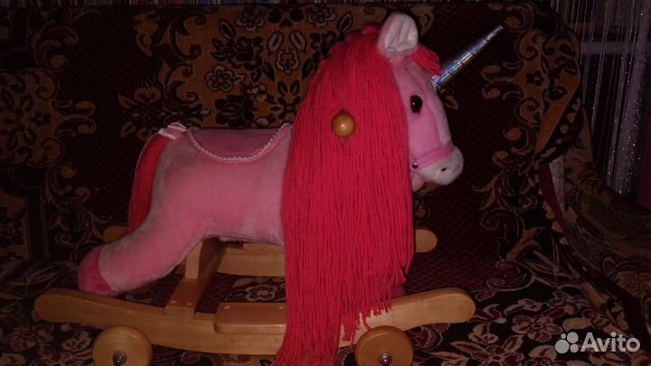 Лошадка качалка каталка