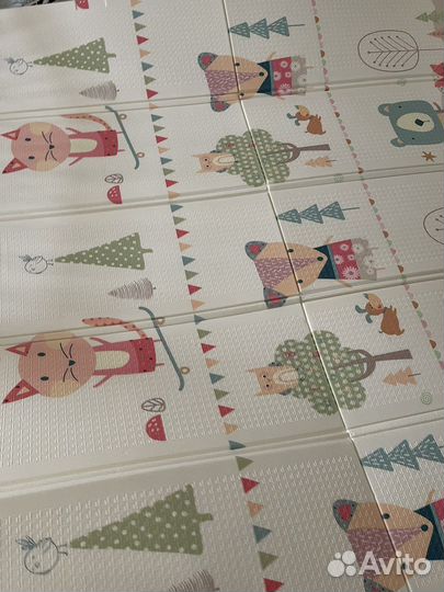 Складной детский коврик