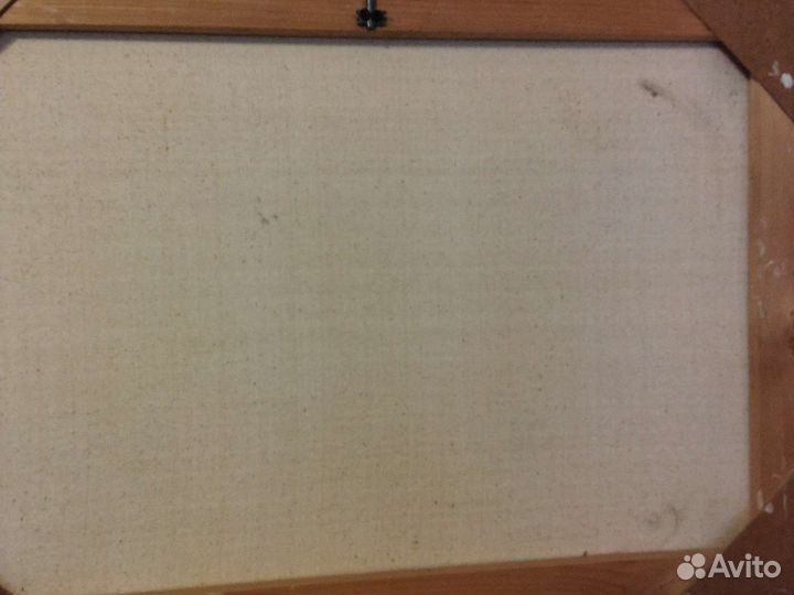 Картина маслом на холсте пейзаж бу