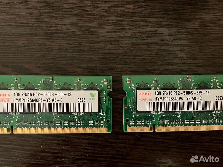 Оперативная память ddr2 1gb