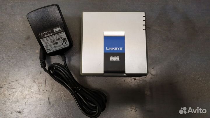 Адаптер для VoIP-телефонии Cisco Linksys PAP2T