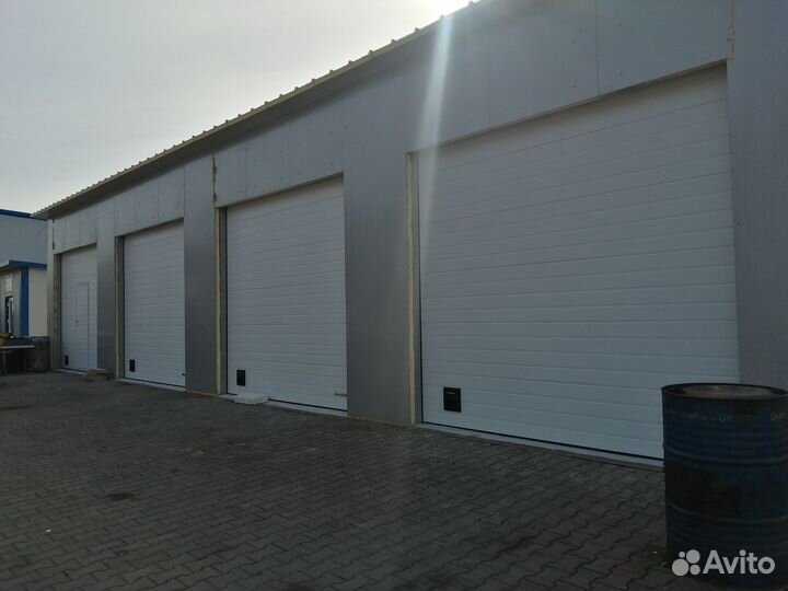 Секционные ворота, рольставни