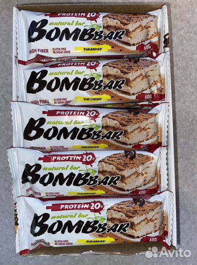 Протеиновые батончики bombbar (описание)