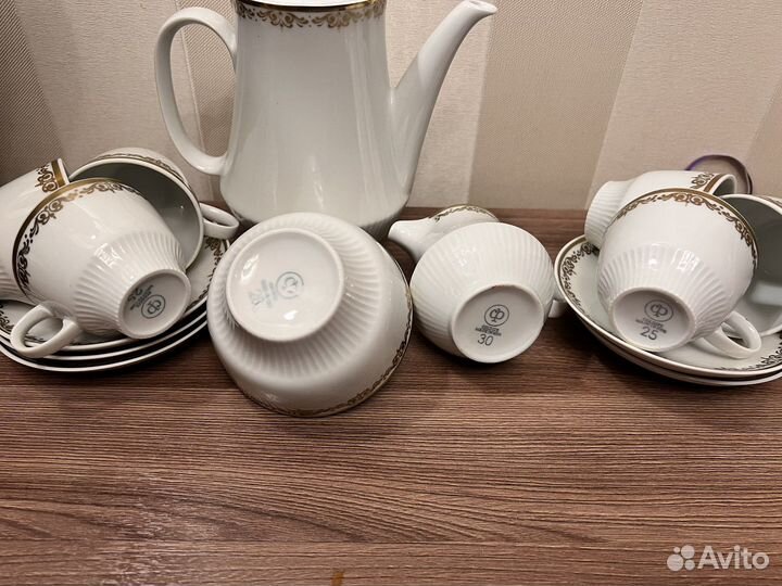 Сервиз Кольдиц фарфор из гдр
