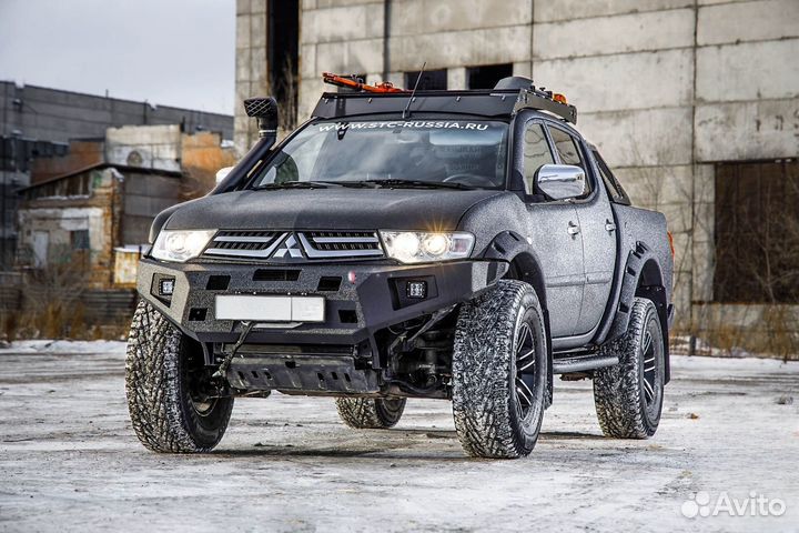 Бампер силовой передний Mitsubishi PSport / L200