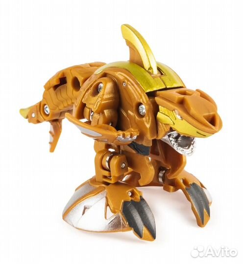 Новый Ultra Bakugan Monster Shark Gold