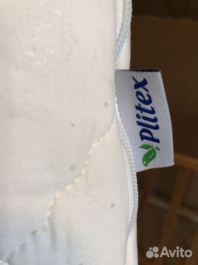 Матрас 120 60 plitex в детскую кроватку