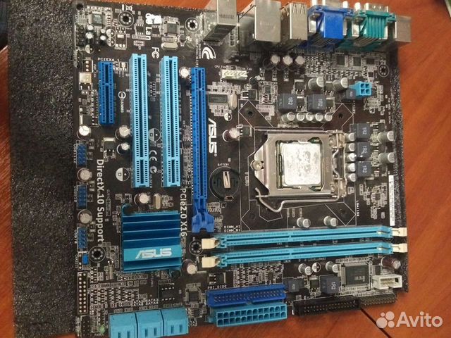 Материнская плата asus P7H55-M LE купить в Москве | Электроника | Авито