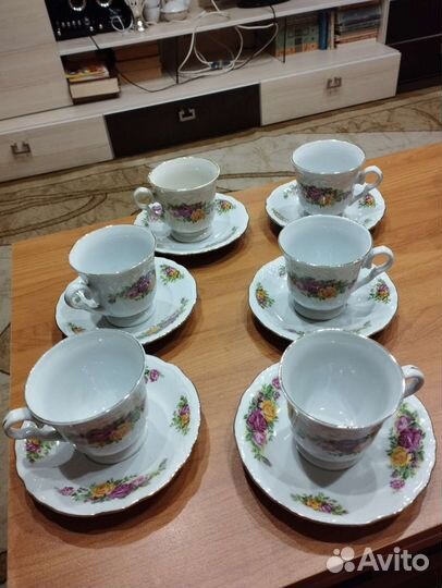 Чайно кофейный сервиз