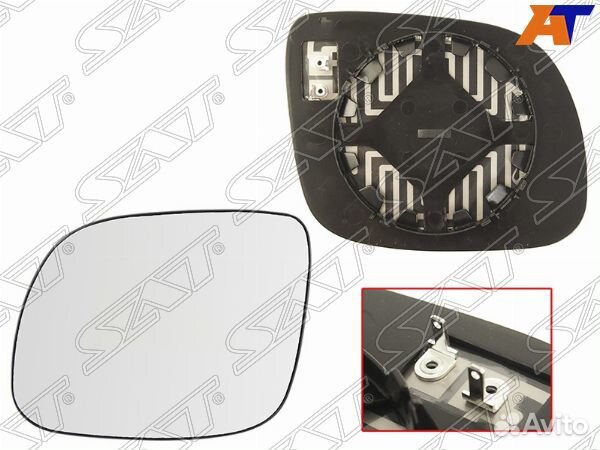 Полотно зеркала skoda octavia A4 97-10