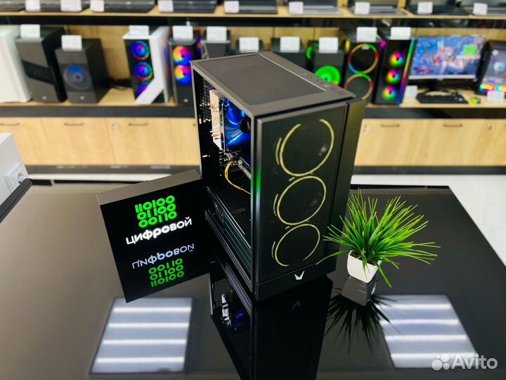 Игровой Пк Core i3-12100F/RTX 3050/DDR4-16/M.2-512