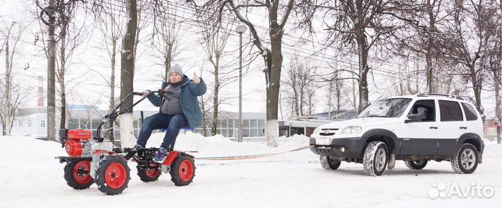 Мотоблок угра с вом.полноприводный адаптер 4x4