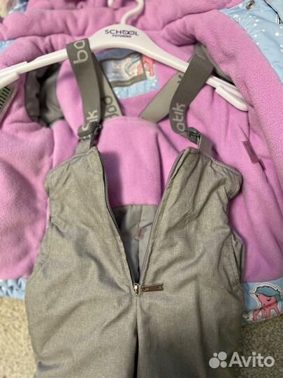 Зимний комплект на девочку 86