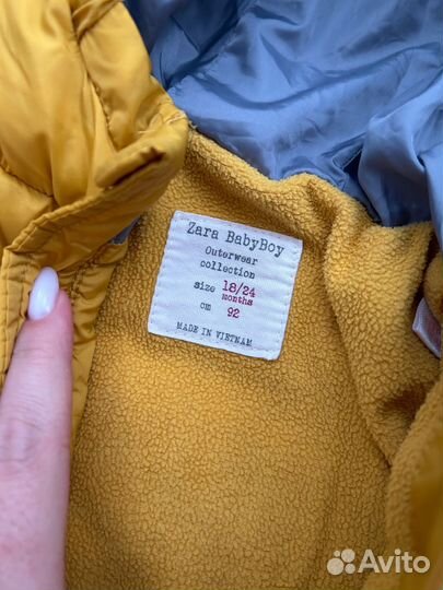 Куртка zara 92