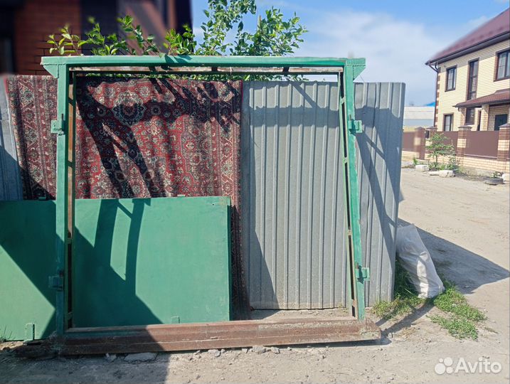 Ворота гаражные бу