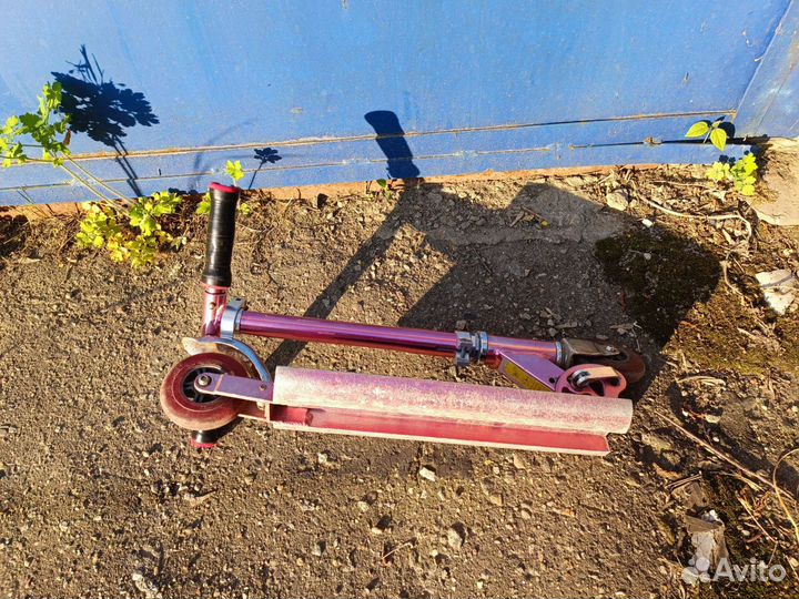 Самокат Scooter металлический складной