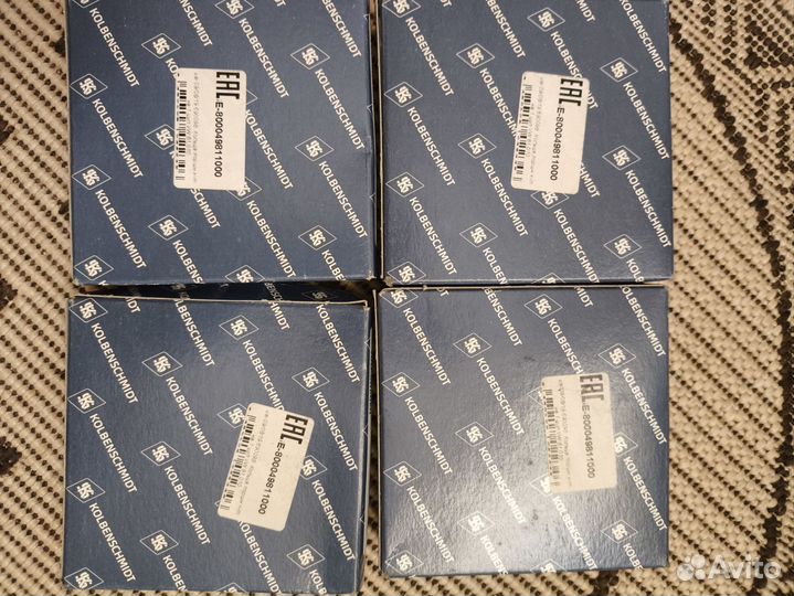 Новые кольца поршневые и шатунные вкладыши VW/Audi