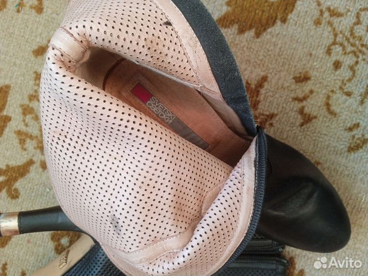 Полусапожки женские 37 размер натуральная кожа