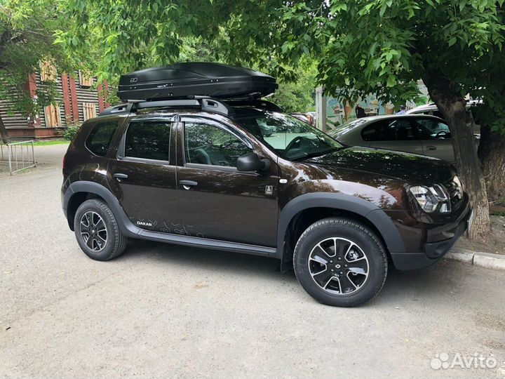 Автобокс багажник на крышу Renault Duster