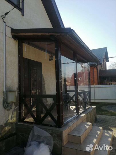 Мягкие гибкие Окна для беседки любых размеров