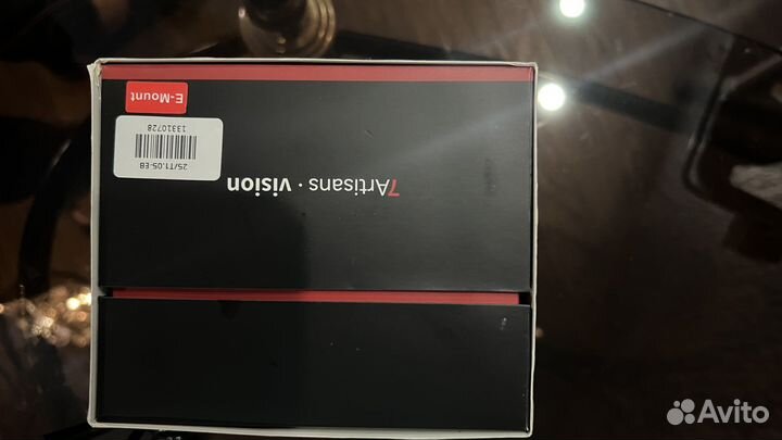 Кинообъектив e-mount 7 artisans Vision 25 T1.05