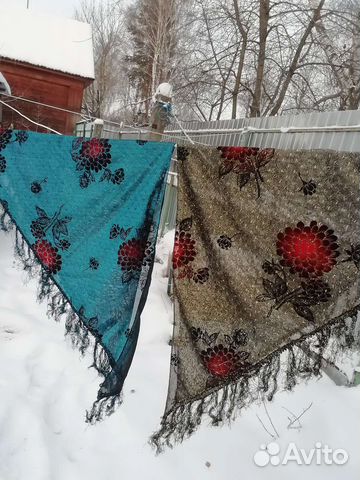 Косынки и платок с люрексом