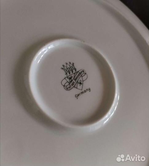 Блюдо большое из сервиза Охота. Германия